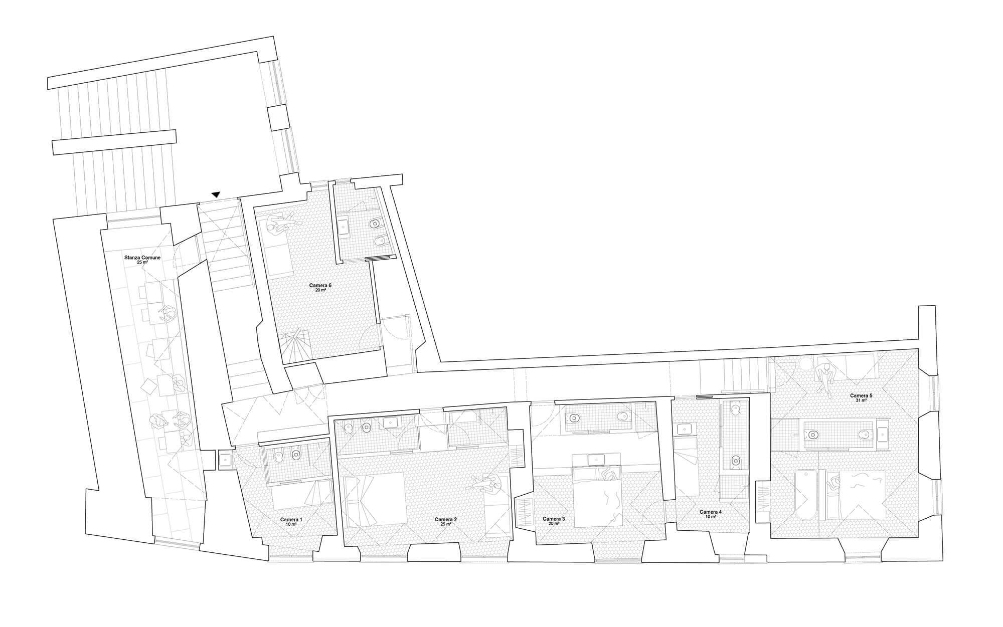 studio-d-architettura-B&B-palazzo-fabiani-planimetria